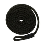 Maxbell Boat Buoy Ball with Eyelet Easy to Use Anchor Buoy for Docking Marking Yacht Black Rope