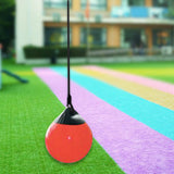 Maxbell Boat Buoy Ball with Eyelet Easy to Use Anchor Buoy for Docking Marking Yacht Black Rope