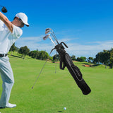 Maxbell Golf Bag Easy to Carry Portable Golf Clubs Bag for Golf Equipment Adults Men Black