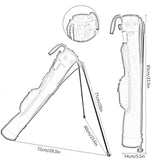 Maxbell Golf Bag Easy to Carry Portable Golf Clubs Bag for Golf Equipment Adults Men Black