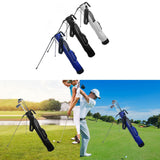 Maxbell Golf Bag Easy to Carry Portable Golf Clubs Bag for Golf Equipment Adults Men Black