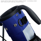 Maxbell Golf Bag Easy to Carry Portable Golf Clubs Bag for Golf Equipment Adults Men Blue
