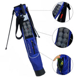 Maxbell Golf Bag Easy to Carry Portable Golf Clubs Bag for Golf Equipment Adults Men Blue