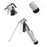Maxbell Golf Bag Easy to Carry Portable Golf Clubs Bag for Golf Equipment Adults Men Gray