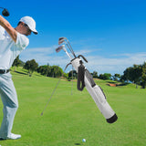 Maxbell Golf Bag Easy to Carry Portable Golf Clubs Bag for Golf Equipment Adults Men Gray