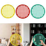 Maxbell Hand Exercise Web Diameter 14in Wrist Resistance Web for Training Arm Indoor Yellow