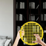 Maxbell Hand Exercise Web Diameter 14in Wrist Resistance Web for Training Arm Indoor Yellow