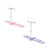 Maxbell Hip and Leg Exerciser Multifunctional Portable Strength Training Ski Machine Violet