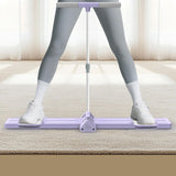Maxbell Hip and Leg Exerciser Multifunctional Portable Strength Training Ski Machine Violet