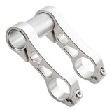 Maxbell Bicycle Handlebar Extender Accessories for Most Bicycle Motorcycle Road Bike silver