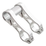 Maxbell Bicycle Handlebar Extender Accessories for Most Bicycle Motorcycle Road Bike silver