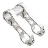 Maxbell Bicycle Handlebar Extender Accessories for Most Bicycle Motorcycle Road Bike silver