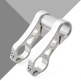 Maxbell Bicycle Handlebar Extender Accessories for Most Bicycle Motorcycle Road Bike silver