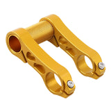 Maxbell Bicycle Handlebar Extender Accessories for Most Bicycle Motorcycle Road Bike gold