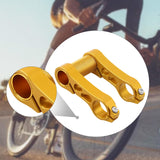 Maxbell Bicycle Handlebar Extender Accessories for Most Bicycle Motorcycle Road Bike gold