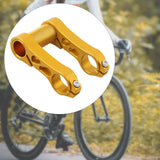 Maxbell Bicycle Handlebar Extender Accessories for Most Bicycle Motorcycle Road Bike gold