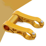 Maxbell Bicycle Handlebar Extender Accessories for Most Bicycle Motorcycle Road Bike gold
