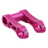 Maxbell Bicycle Handlebar Extender Accessories for Most Bicycle Motorcycle Road Bike Rose red