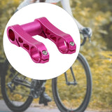 Maxbell Bicycle Handlebar Extender Accessories for Most Bicycle Motorcycle Road Bike Rose red