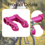 Maxbell Bicycle Handlebar Extender Accessories for Most Bicycle Motorcycle Road Bike Rose red
