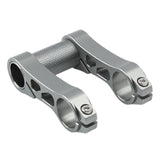 Maxbell Bicycle Handlebar Extender Accessories for Most Bicycle Motorcycle Road Bike Silver gray