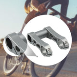Maxbell Bicycle Handlebar Extender Accessories for Most Bicycle Motorcycle Road Bike Silver gray