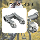 Maxbell Bicycle Handlebar Extender Accessories for Most Bicycle Motorcycle Road Bike Silver gray