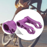 Maxbell Bicycle Handlebar Extender Accessories for Most Bicycle Motorcycle Road Bike Purple
