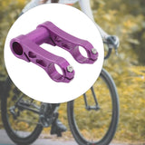 Maxbell Bicycle Handlebar Extender Accessories for Most Bicycle Motorcycle Road Bike Purple