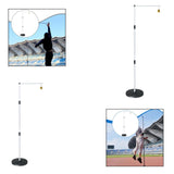 Maxbell Vertical Jump Tester Improve Performance Practice Premium Jump Training Tool 130cm to 330cm