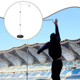 Maxbell Vertical Jump Tester Improve Performance Practice Premium Jump Training Tool 125cm to 240cm