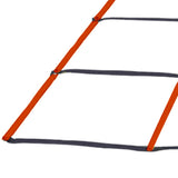 Maxbell Agility Training Ladder Balance Instant Set up Workout Portable Speed Ladder red