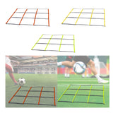 Maxbell Agility Training Ladder Balance Instant Set up Workout Portable Speed Ladder red