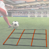 Maxbell Agility Training Ladder Balance Instant Set up Workout Portable Speed Ladder red