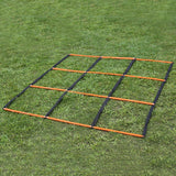 Maxbell Agility Training Ladder Balance Instant Set up Workout Portable Speed Ladder red