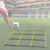 Maxbell Agility Training Ladder Balance Instant Set up Workout Portable Speed Ladder green