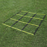 Maxbell Agility Training Ladder Balance Instant Set up Workout Portable Speed Ladder green