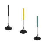 Maxbell Basketball Tumbler Training Pole Football Agility Pole for Football Practice Black