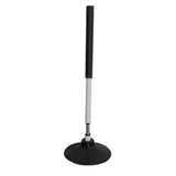 Maxbell Basketball Tumbler Training Pole Football Agility Pole for Football Practice Black