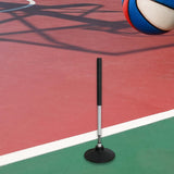 Maxbell Basketball Tumbler Training Pole Football Agility Pole for Football Practice Black