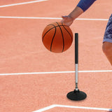 Maxbell Basketball Tumbler Training Pole Football Agility Pole for Football Practice Black