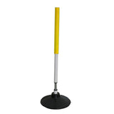 Maxbell Basketball Tumbler Training Pole Football Agility Pole for Football Practice Yellow