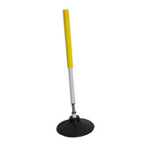 Maxbell Basketball Tumbler Training Pole Football Agility Pole for Football Practice Yellow