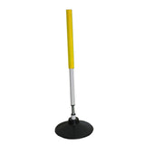 Maxbell Basketball Tumbler Training Pole Football Agility Pole for Football Practice Yellow