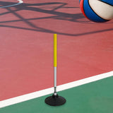 Maxbell Basketball Tumbler Training Pole Football Agility Pole for Football Practice Yellow
