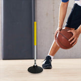 Maxbell Basketball Tumbler Training Pole Football Agility Pole for Football Practice Yellow