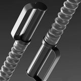 Maxbell 2Pcs Ropeless Battle Ropes Strength Training Fitness Heavy Rope for Exercise rubber covered