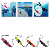 Maxbell Diving Lanyard Sturdy Accessory for flashlights Dive Lights Outdoor Climbing Pink