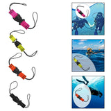 Maxbell Diving Lanyard Sturdy Accessory for flashlights Dive Lights Outdoor Climbing Pink