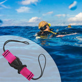 Maxbell Diving Lanyard Sturdy Accessory for flashlights Dive Lights Outdoor Climbing Pink